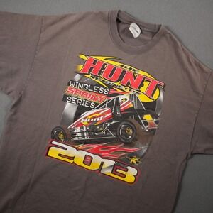 Joe Hunt Magnetos Wingless Sprint Series Racing Men T-Shirt XL
